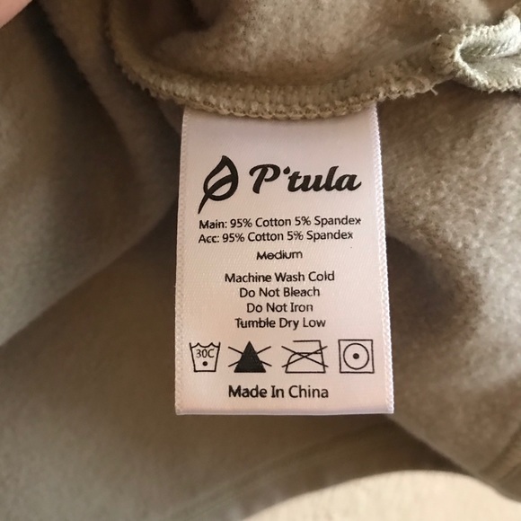 P’tula Debbie Simplified Crop Tee - Picture 3 of 6